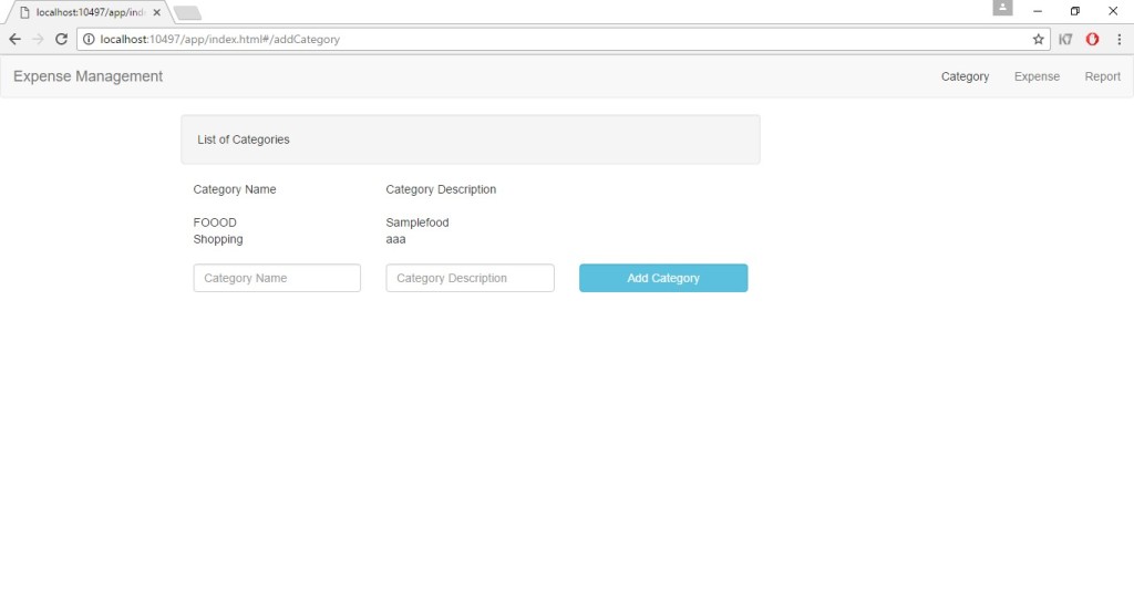 Categories ASP.NET Web API
